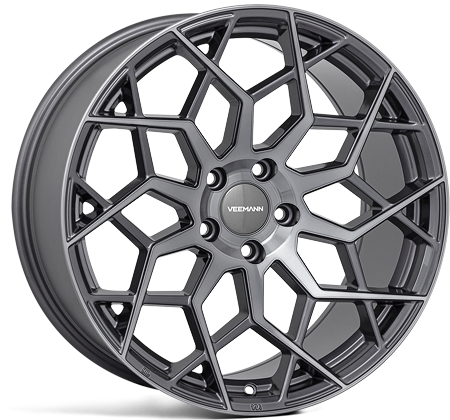 Veemann V-FS42 19x9.5 5x120 ET43 Graphite Smoke Machined