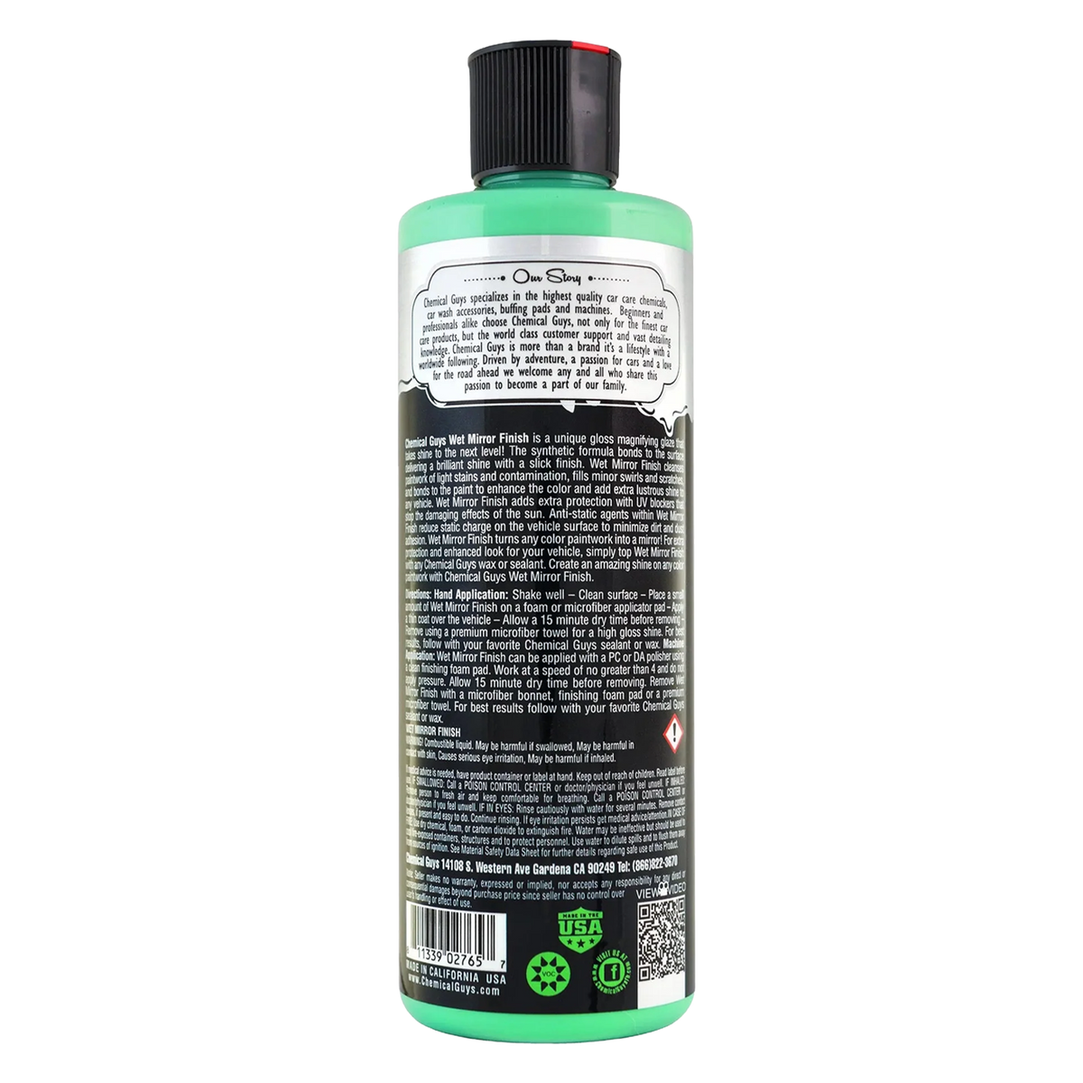 Chemical Guys Wet Mirror Finish Glaze 473ml