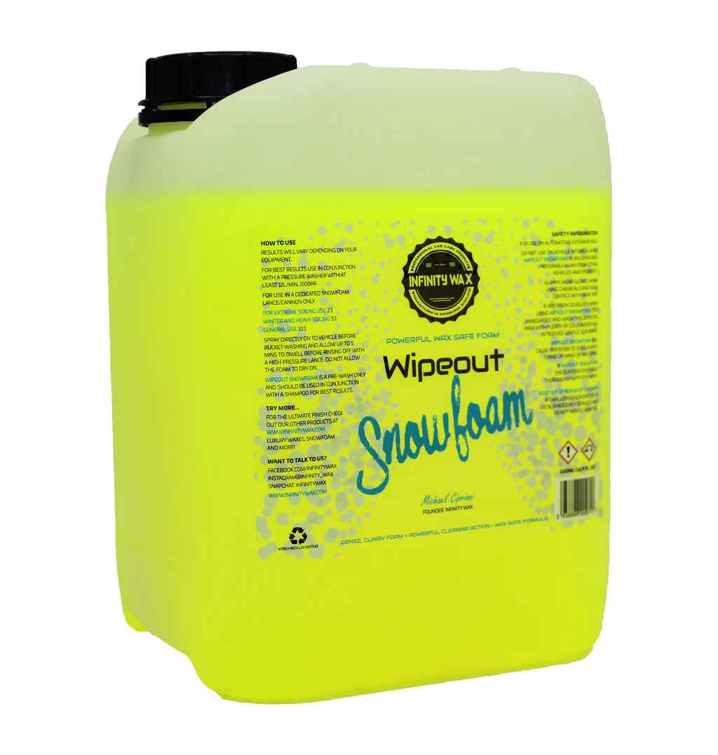 Infinity Wax Wipeout Snow Foam - 5L