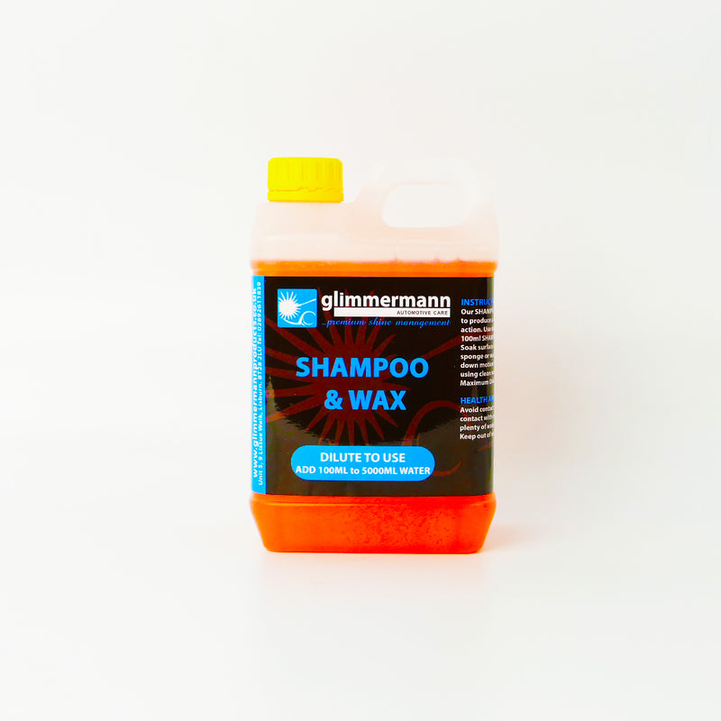 Glimmermann Shampoo and Wax