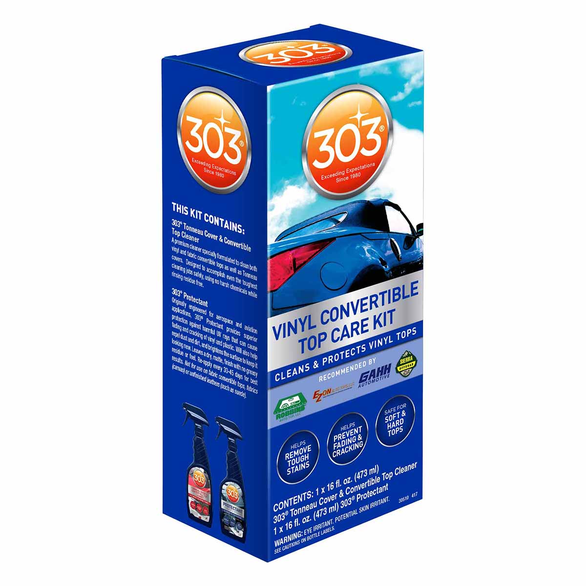 303 Vinyl Convertible Top Care Kit