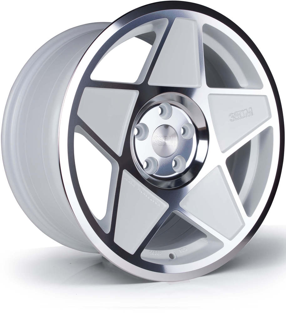 19" 3SDM 0.05 White and Polished