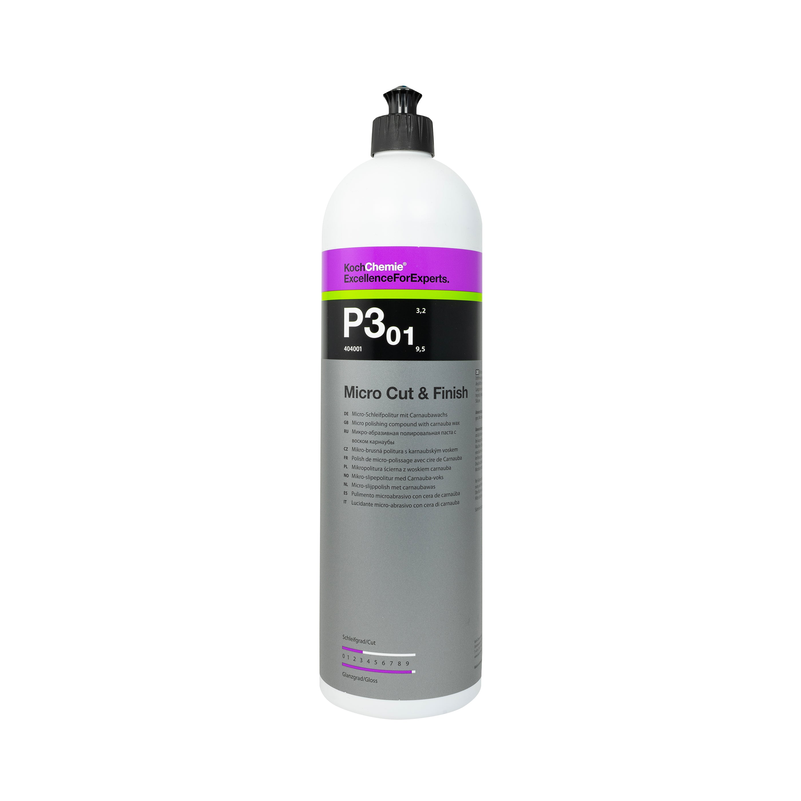 Koch-Chemie P3 Micro Cut & Finish Polish and Wax 1L
