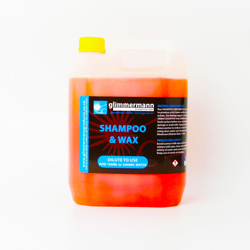 Glimmermann Shampoo and Wax