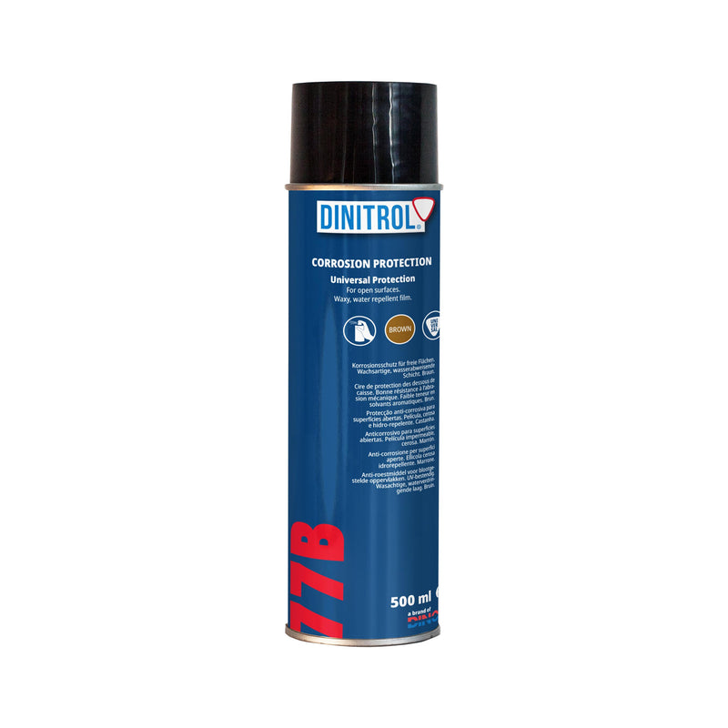 Dinitrol 77B Universal Corrosion Protection Spray - Brown - 500ml