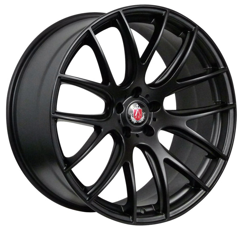 19" AXE CS Lite Matt Black Alloy Wheels