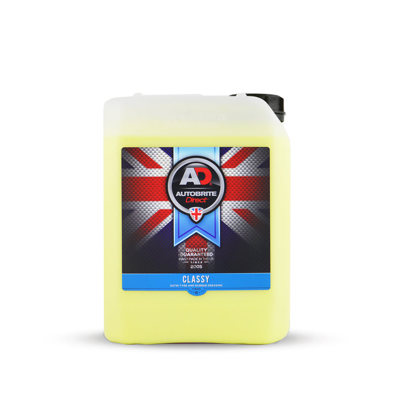 Autobrite Classy Satin Tyre and Rubber Dressing 5L