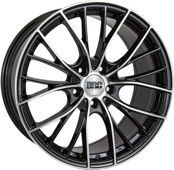 19" DRC DMM Black and Polished Alloy Wheels