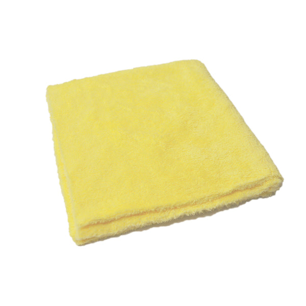 Mammoth Microfibre  Furry Canary  Extra Soft Buffing Towel