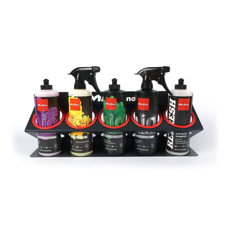 Maxshine Wall Mounted Bottle Holder For 16oz Bottles