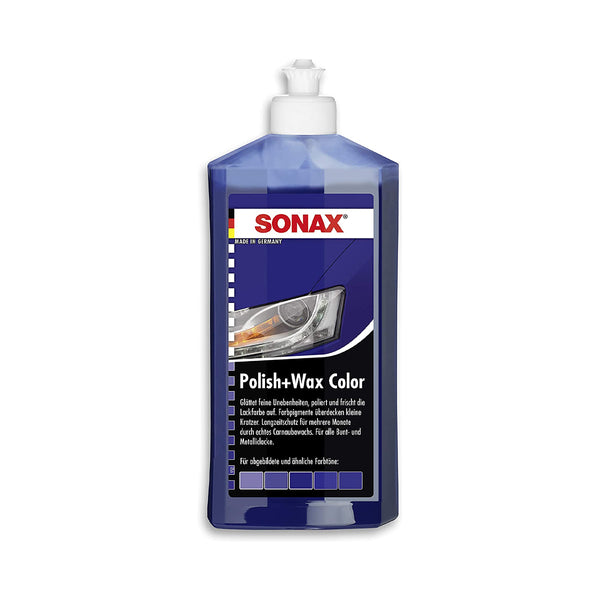 Sonax Blue Polish and Wax Color 500ml