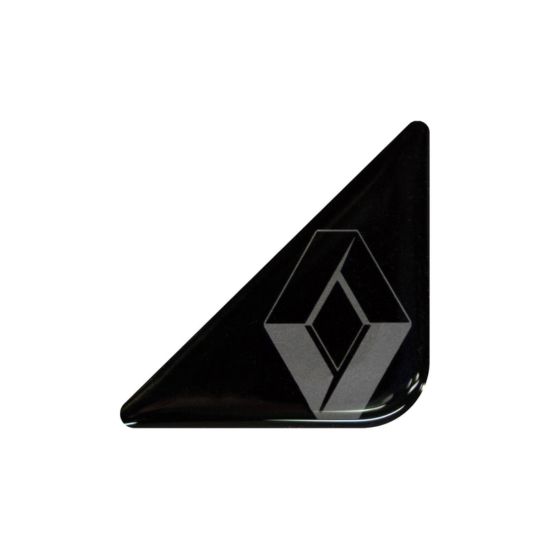 Licence Plate Corner Badge Set (x2) - Renault