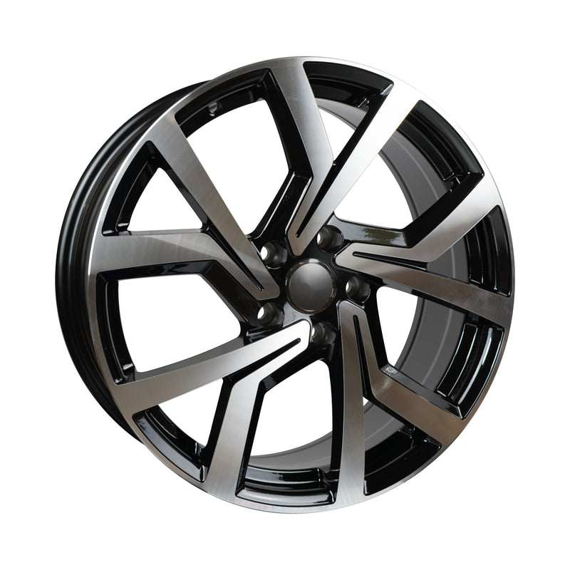 18" OE Clubsport Style Alloy Wheels in Gloss Black and Polished