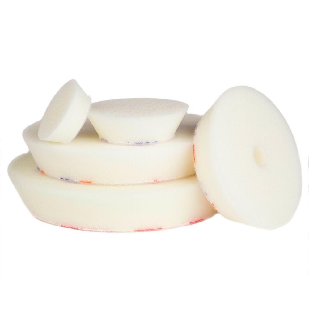 5" Cartec Rotary White Machine Compounding Pad