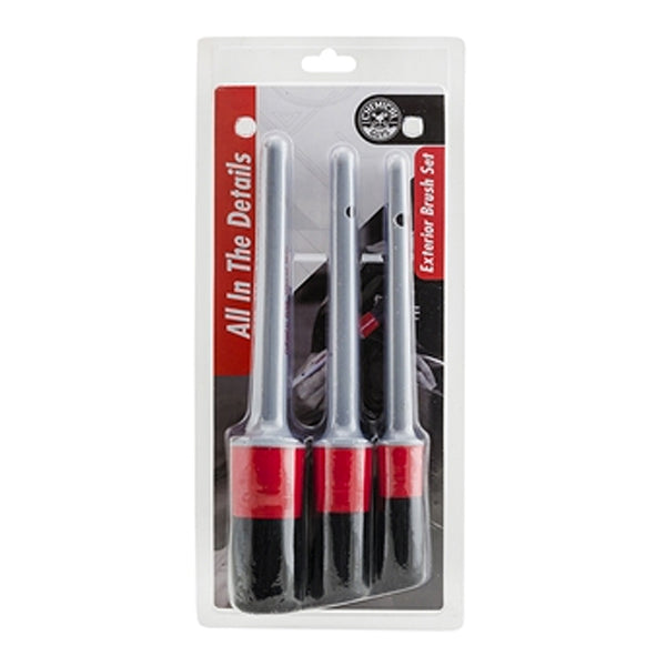 Chemical Guys All In The Details Exterior Detailing Brushes (3 Pieces)