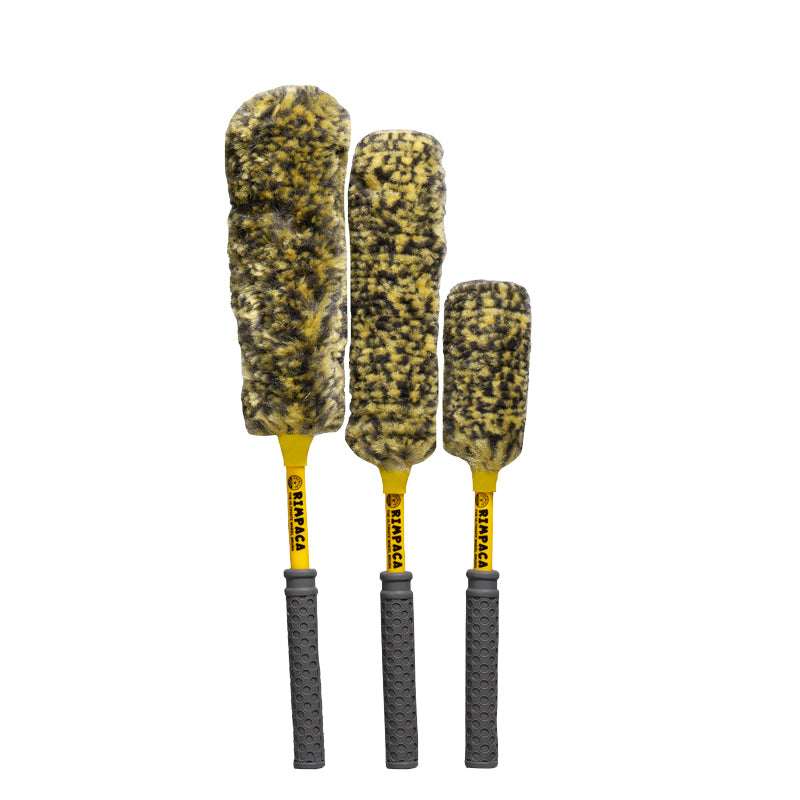 Chemical Guys Rimpaca Reach Around Wheel Brush Set (3 Piece)