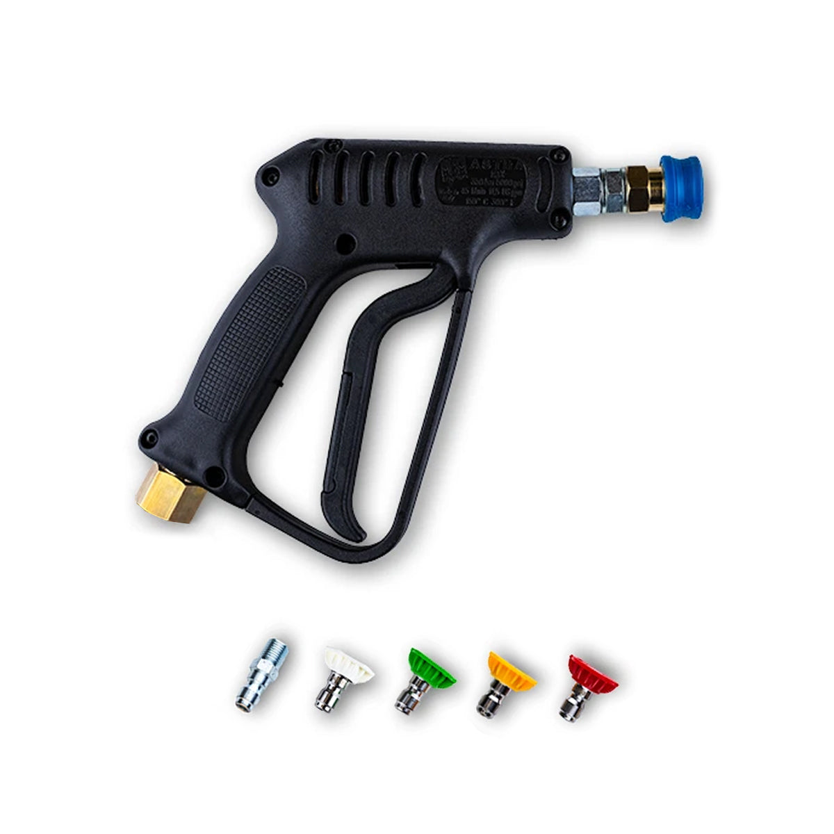 MTM Hydro Astra HP Swivel Trigger Gun with Nozzle Kit  - Fits Kranzle M22, Karcher K & Nilfisk