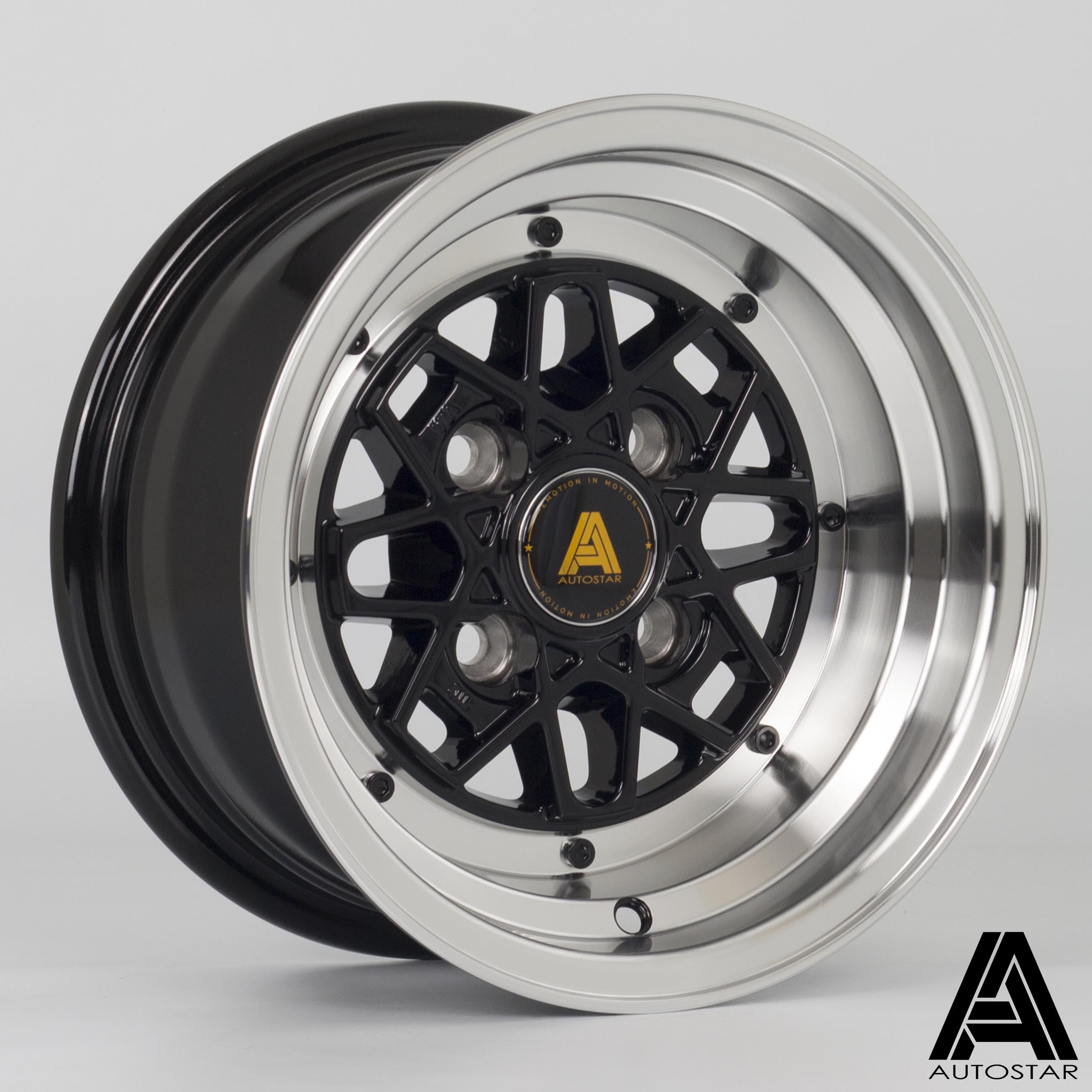 12" AutoStar Korin Gloss Black & Polished