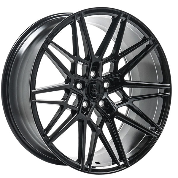 20" AXE CF1 Compression Forged Gloss Black Alloy Wheels