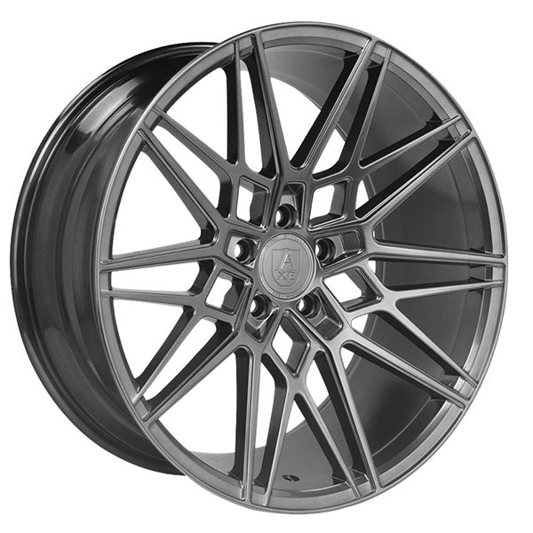 20" AXE CF1 Compression Forged Carbon Grey Alloy Wheels