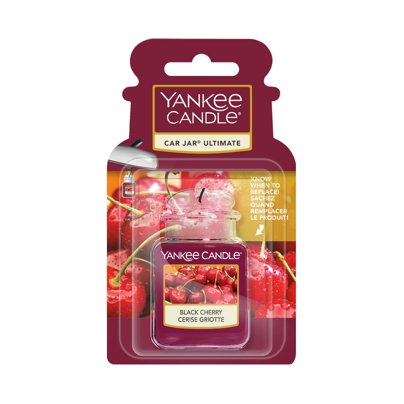 Yankee Candle Car Jar Ultimate Black Cherry Air Freshener