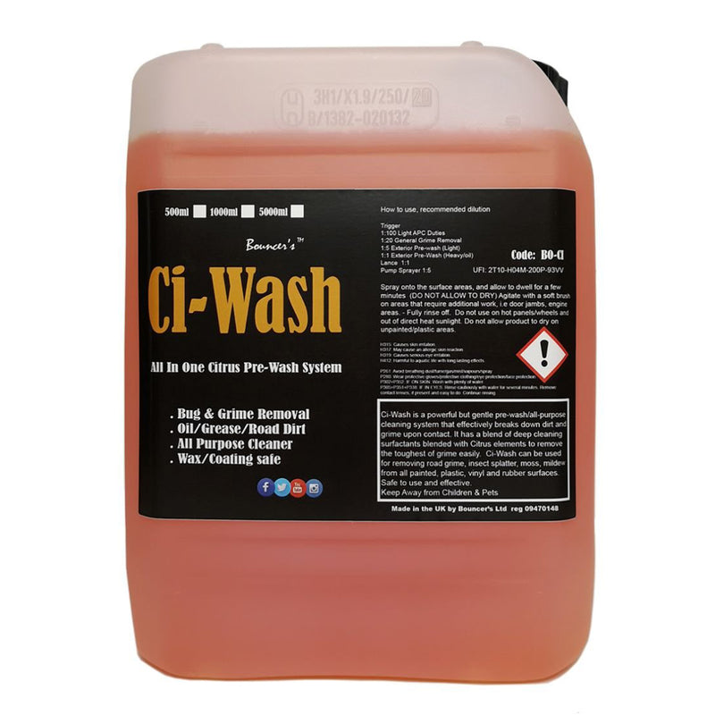 Bouncer's CI -Wash All in One Citrus Pre-Wash System