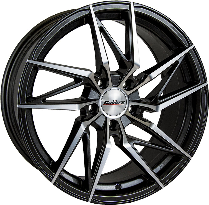 18" Calibre CC-Z Grey and Polished Alloy Wheels