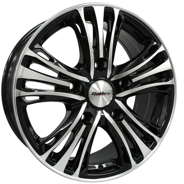 18" Calibre Odyssey Black and Polished Alloy Wheels (Transit)
