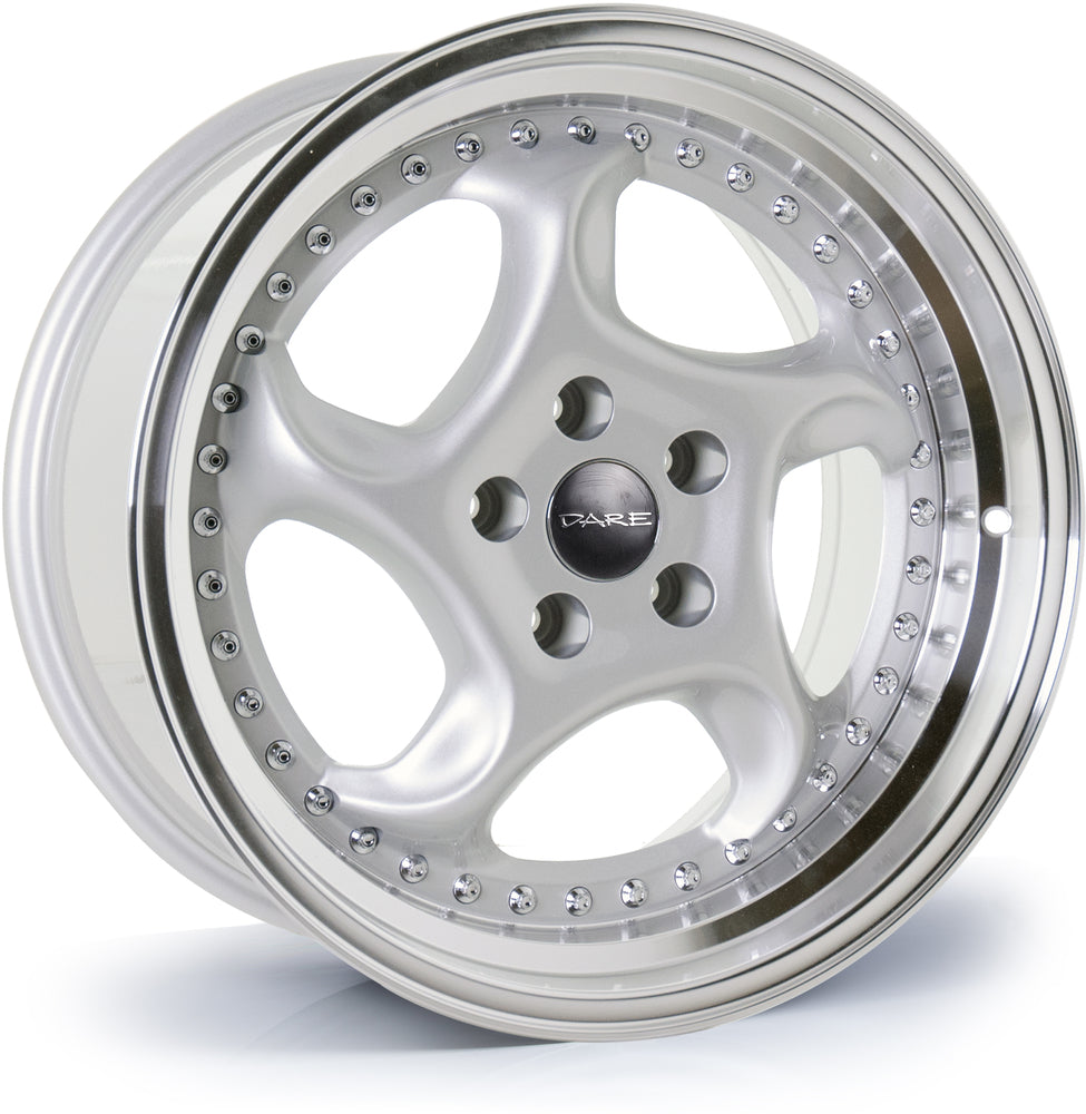 17" Dare F6 Silver and Polished