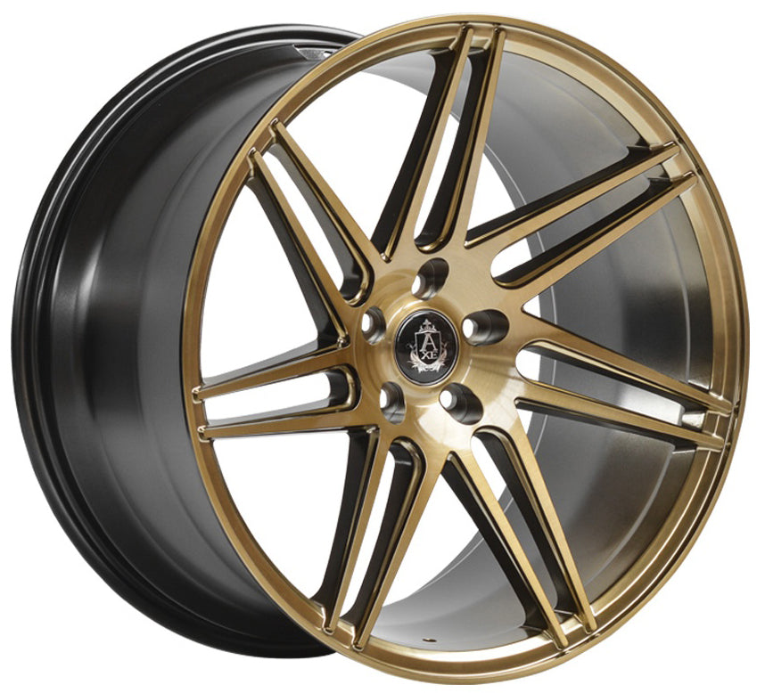 20" AXE EX31 Brushed Bronze Alloy Wheels