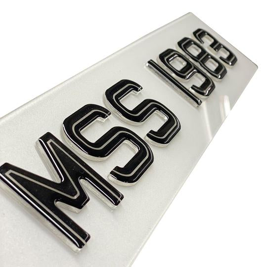 4D Crystal Gel 60mm Metro Show Plates - Multiple Styles & Sizes Available