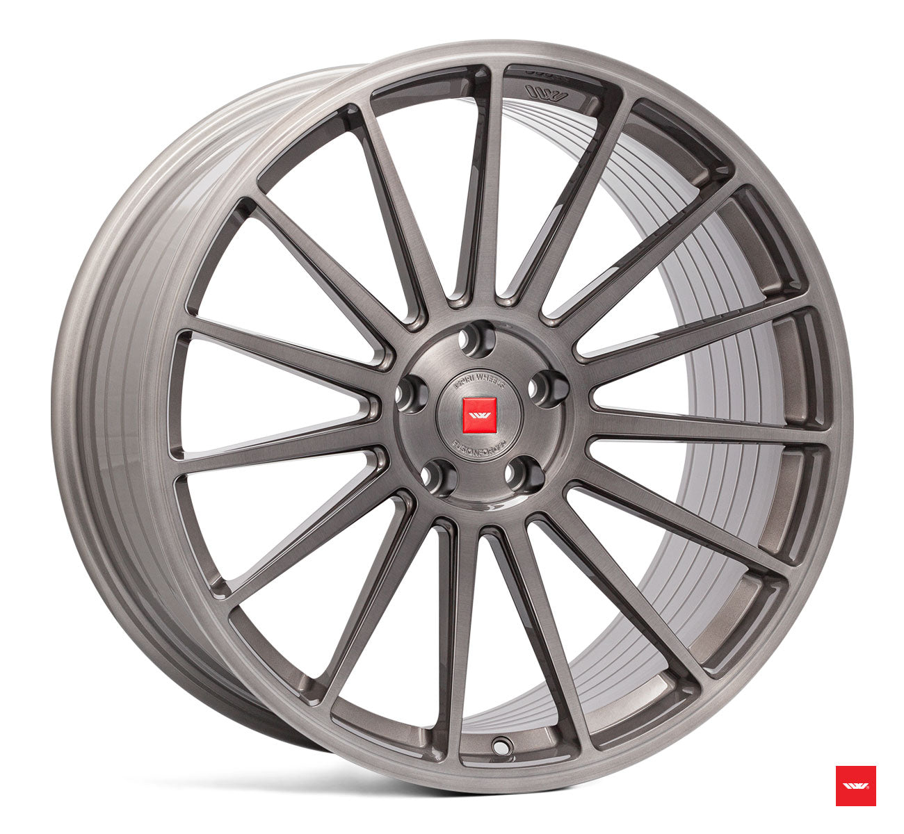 19" IW Automotive FFP2 Carbon Grey Brushed