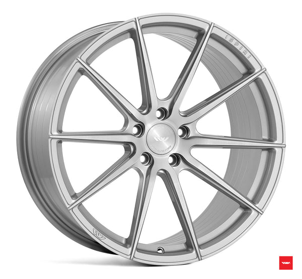 19" IW Automotive FFR1 Pure Silver Brushed