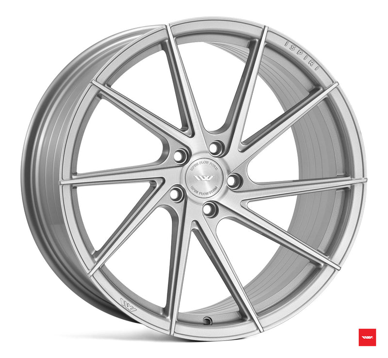 19" IW Automotive FFR1D Pure Silver Brushed