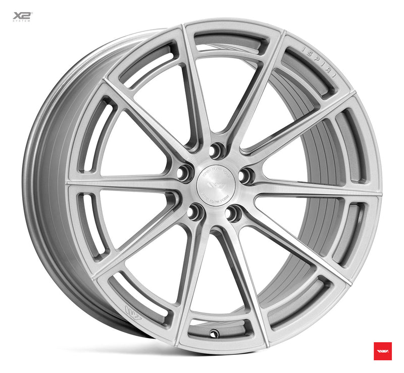 20" IW Automotive FFR2 Pure Silver Brushed