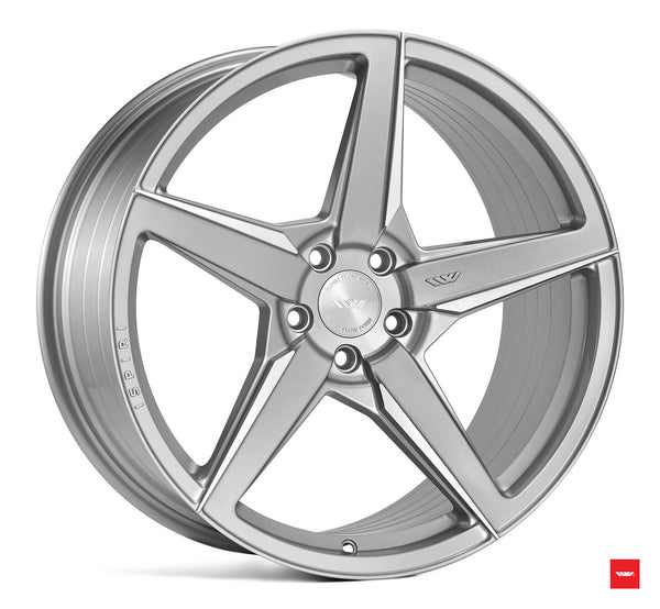 20" IW Automotive FFR5 Pure Silver Brushed