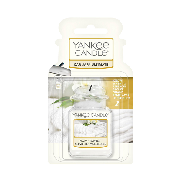 Yankee Candle Car Jar Ultimate Fluffy Towel's Air Freshener