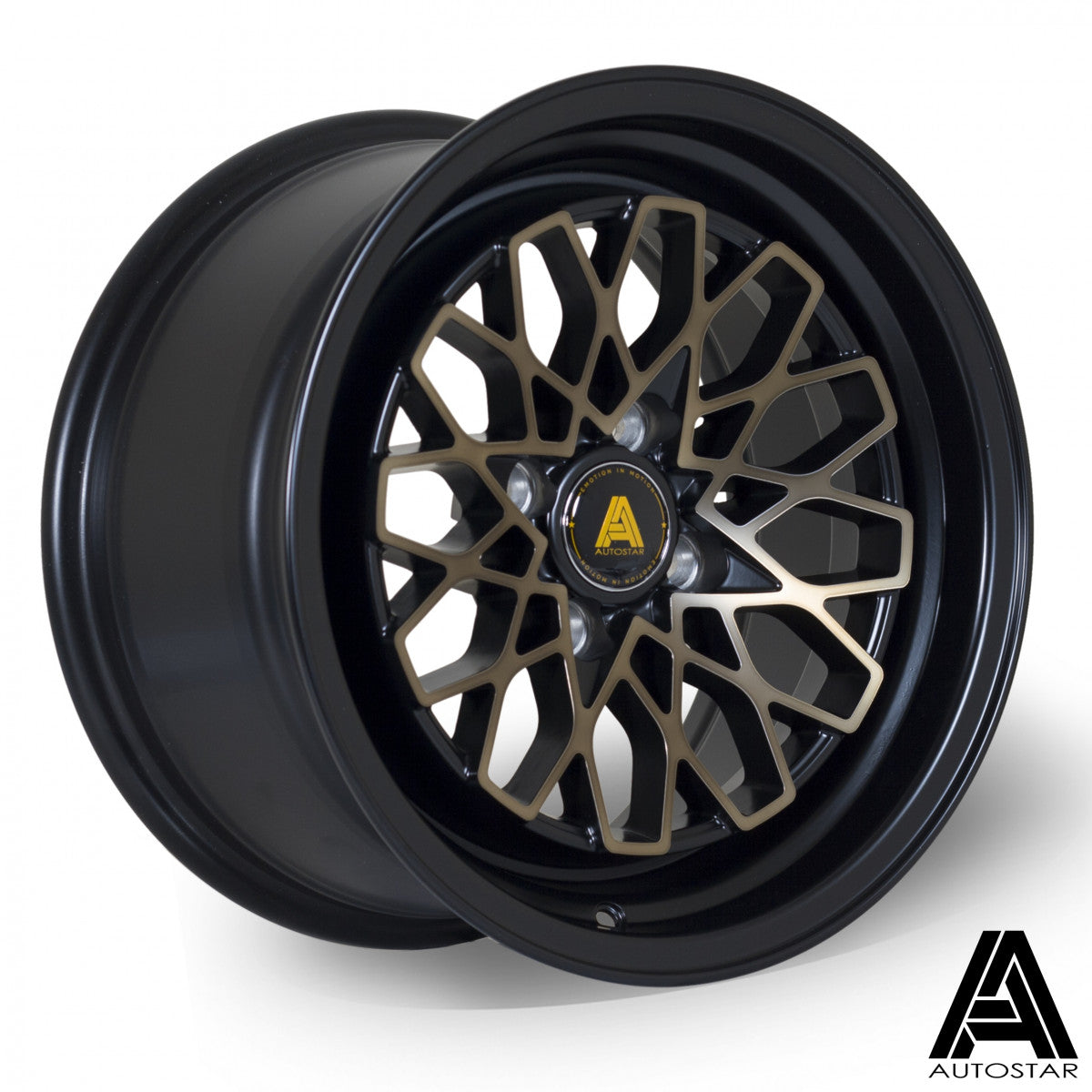 15" AutoStar Geo Black and Bronze