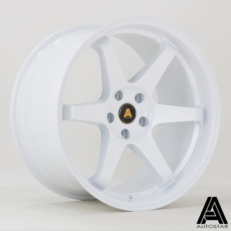 19" AutoStar GT6 White