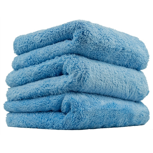 Chemical Guys Blue Happy Ending Edgeless Microfibre Towel 3 pack