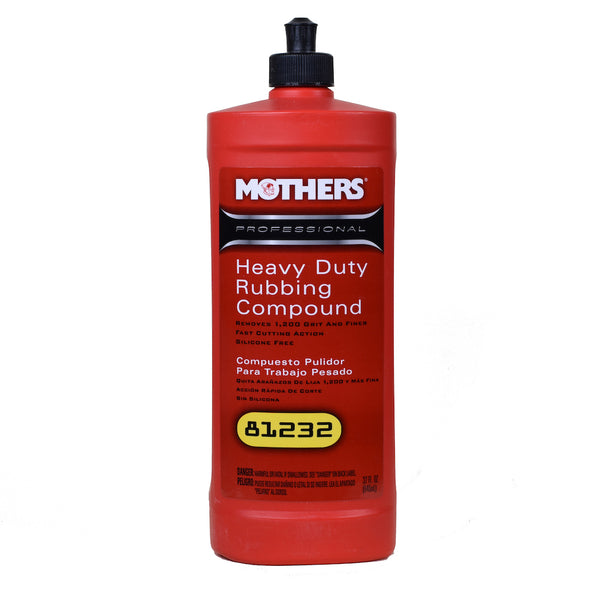 Mothers 81232 Professional Heavy Duty Rubbing Compound 946ml