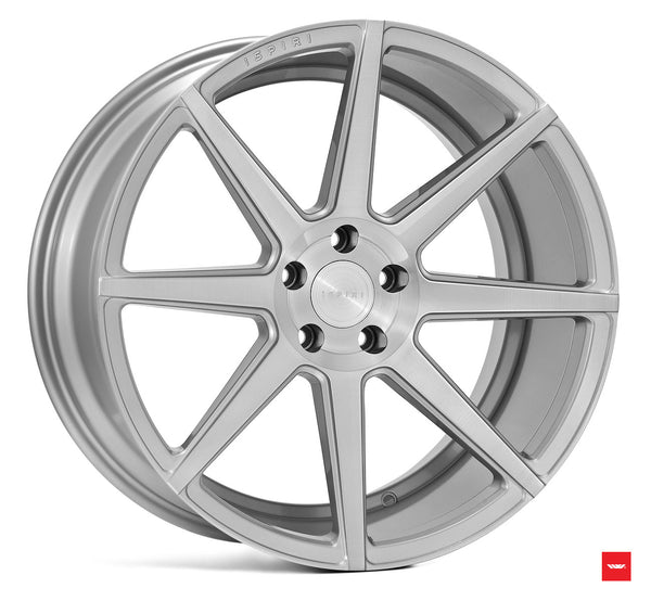 20" IW Automotive ISR8 Pure Silver Brushed