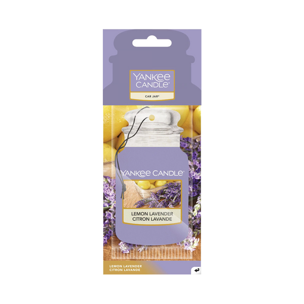 Yankee Candle Car Jar Lemon Lavender Air Freshener
