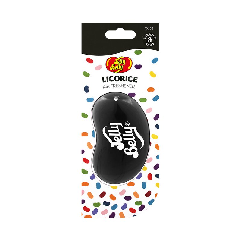 Jelly Belly Licorice 3D Gel Air Freshener