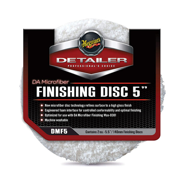Meguiar's 5" DA Microfibre Finishing Disc 2 Pack