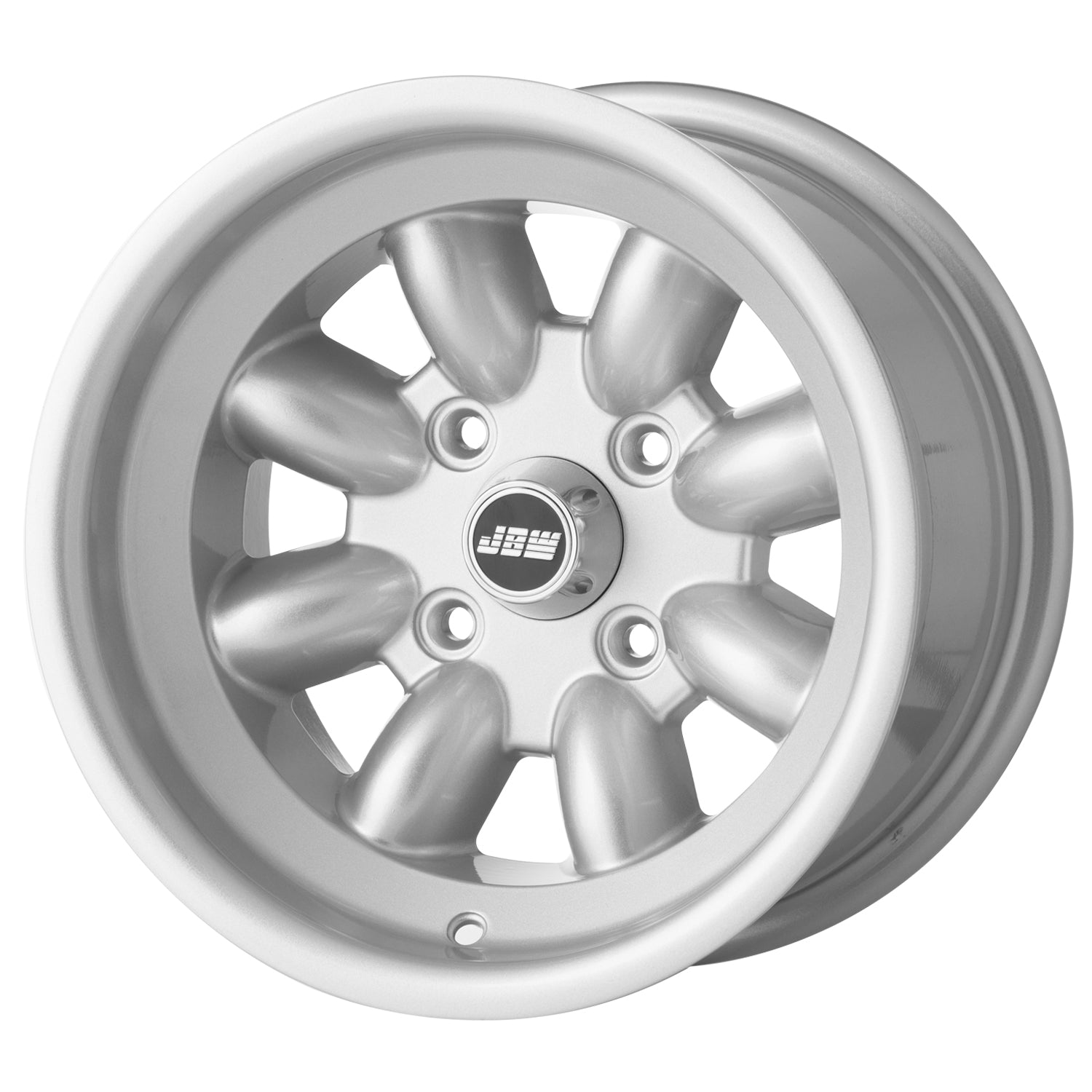 JBW Minilight 13x8 4x100 ET-6 Silver