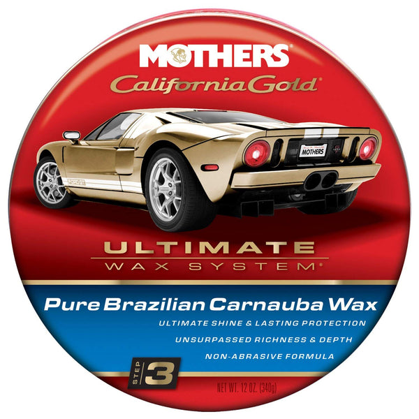 Mothers California Gold Brazilian Carnauba Wax Paste 340g