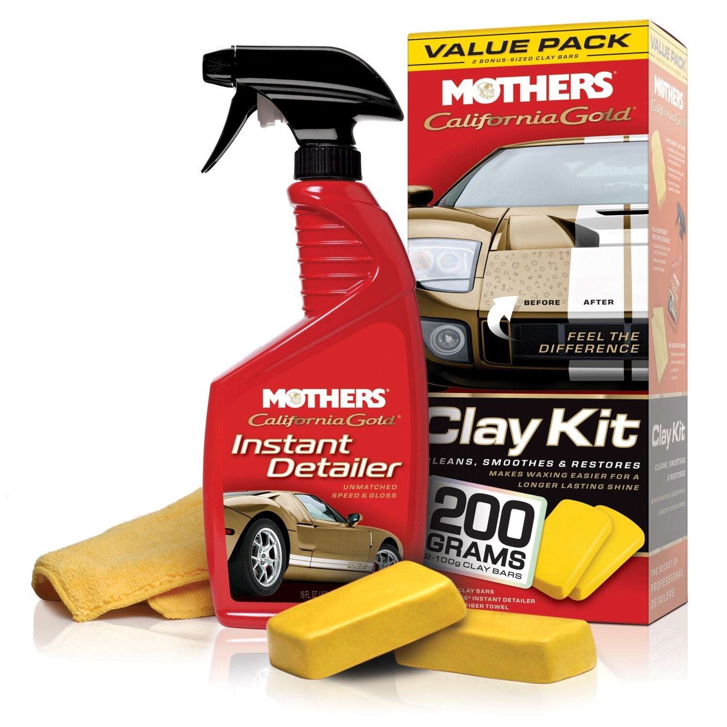 Mothers California Gold Clay Bar System