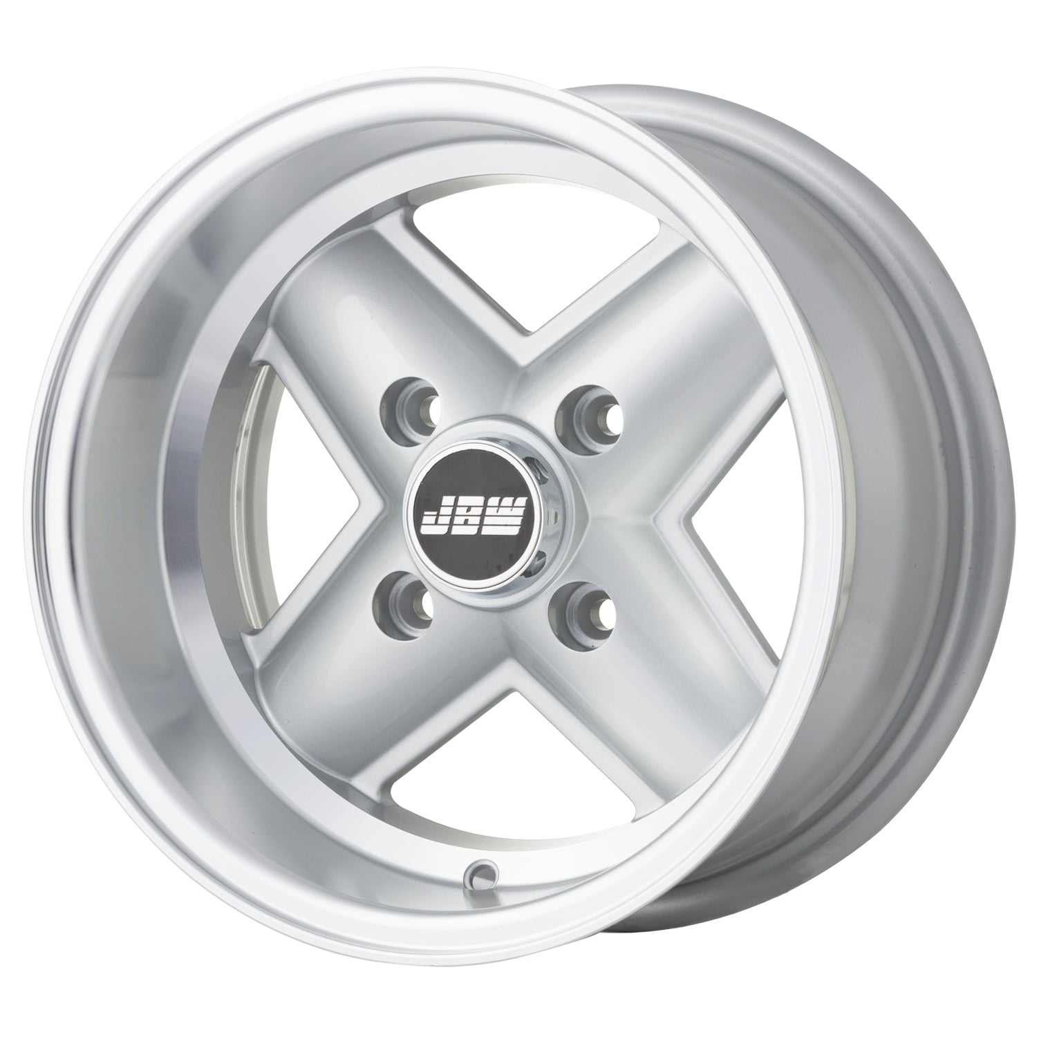 JBW Revolite 13x7 4x100 ET-7 Silver and Polished