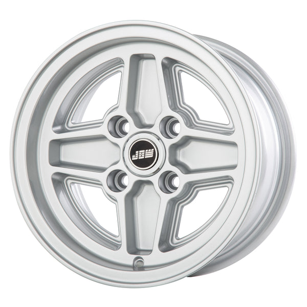 13" x 7" JBW RS4 Silver Alloy Wheels 4x108